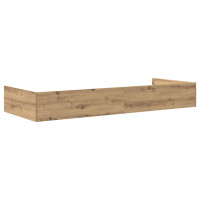 Produktbild för Sängram med låda Artisan Ek 75 x 190 cm Konstruerat trä
