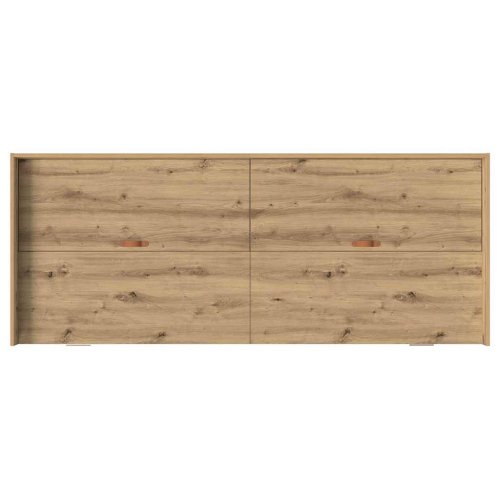 Produktbild för Sängram med låda Artisan Ek 75 x 190 cm Konstruerat trä