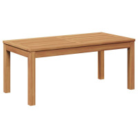 Produktbild för Trädgårdsoffset 3 pcs Naturlig Massivt teakträ