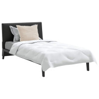 Produktbild för Duntäcke med kudde 2 pcs Vit Mikrofiber