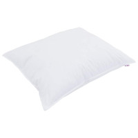 Produktbild för Duntäcke med kudde 2 pcs Vit Mikrofiber