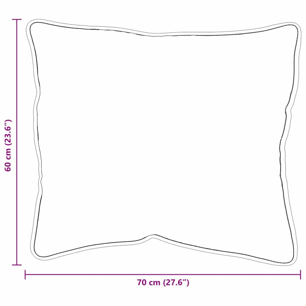 Produktbild för Täckeset med kudde 2 pcs Vit Mikrofiber