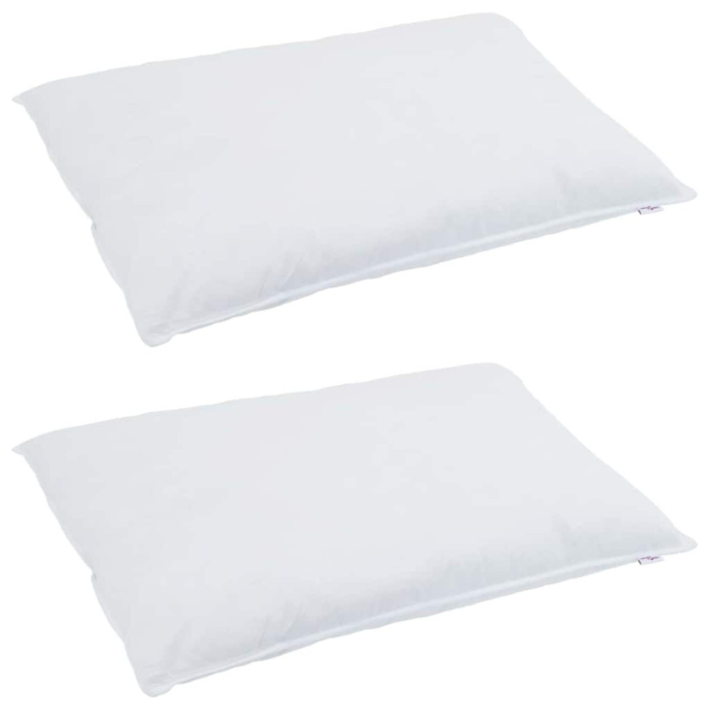 Produktbild för Vinter Täcke med kudde 3 pcs Vit Dunfjäder