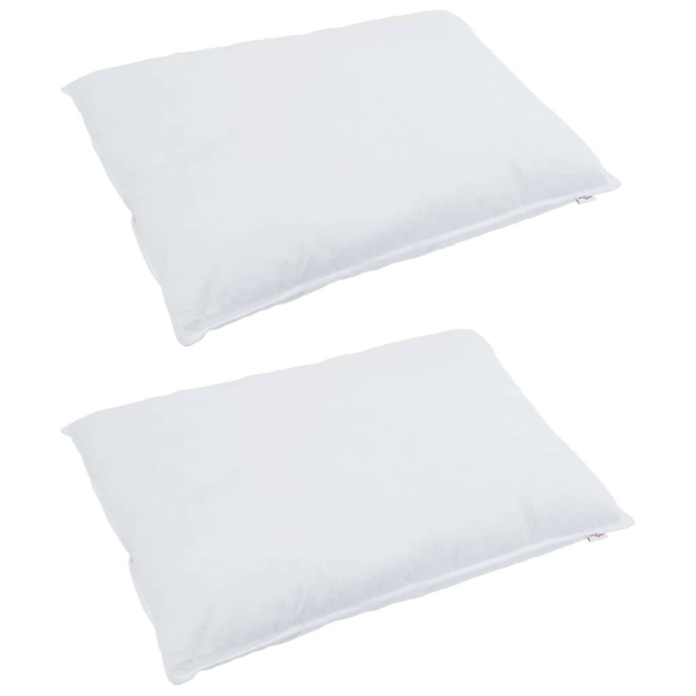 Produktbild för Vinter Täcke med kudde 3 pcs Vit Dunfjäder
