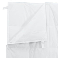 Produktbild för Täckeset med kudde 3 pcs Vit Dunfjäder