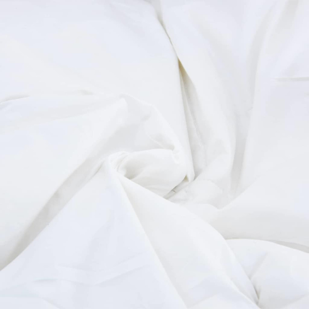 Produktbild för Täckeset med kudde 3 pcs Vit Dunfjäder