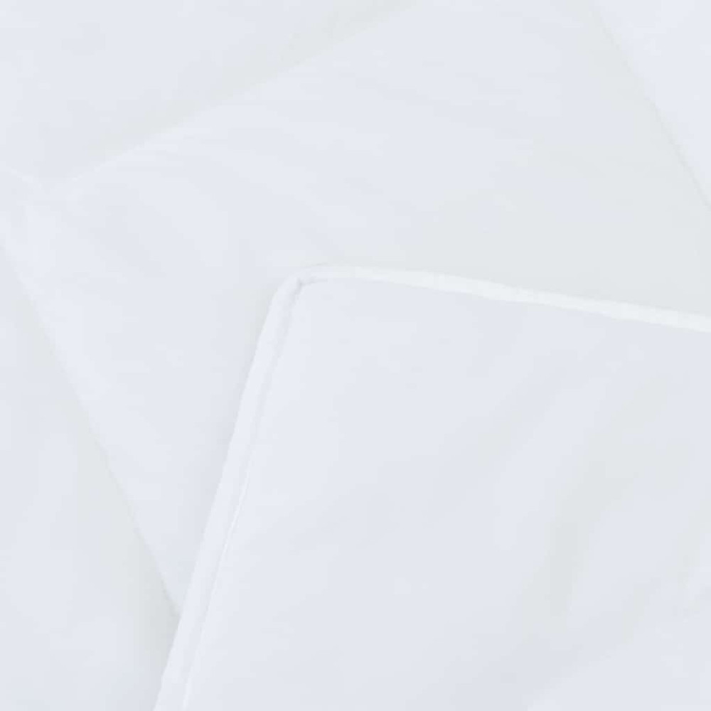 Produktbild för Duntäcke med kudde 3 pcs Vit Mikrofiber