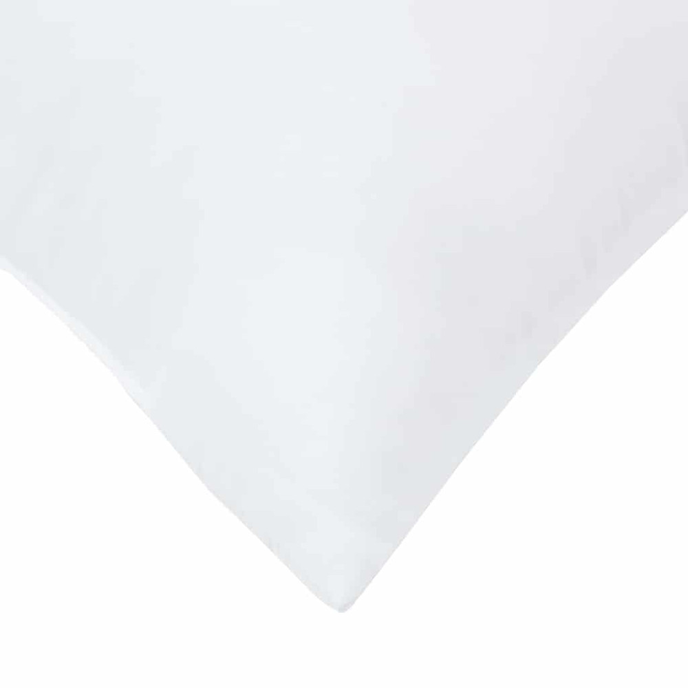 Produktbild för Duntäcke med kudde 3 pcs Vit Mikrofiber