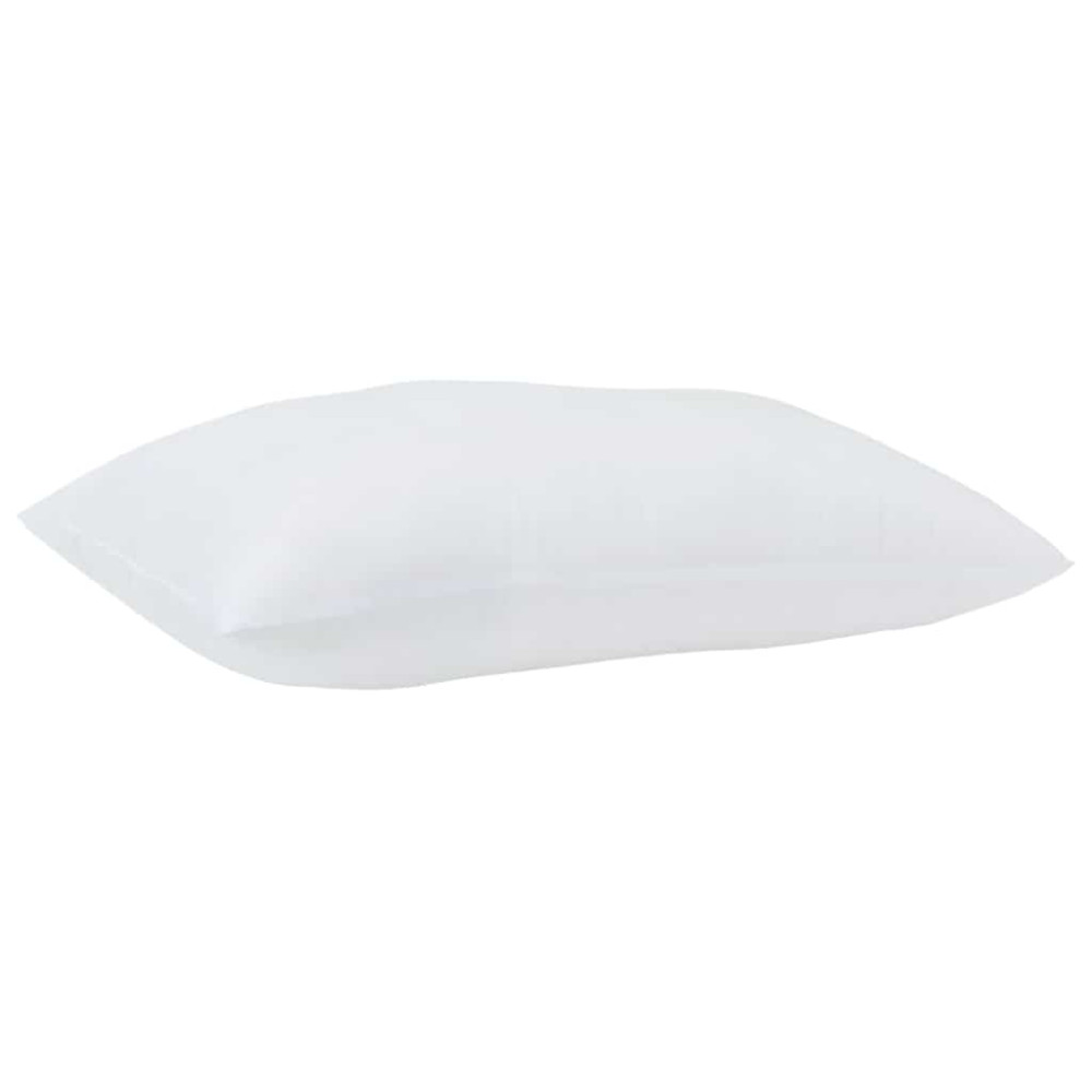 Produktbild för Duntäcke med kudde 3 pcs Vit Mikrofiber