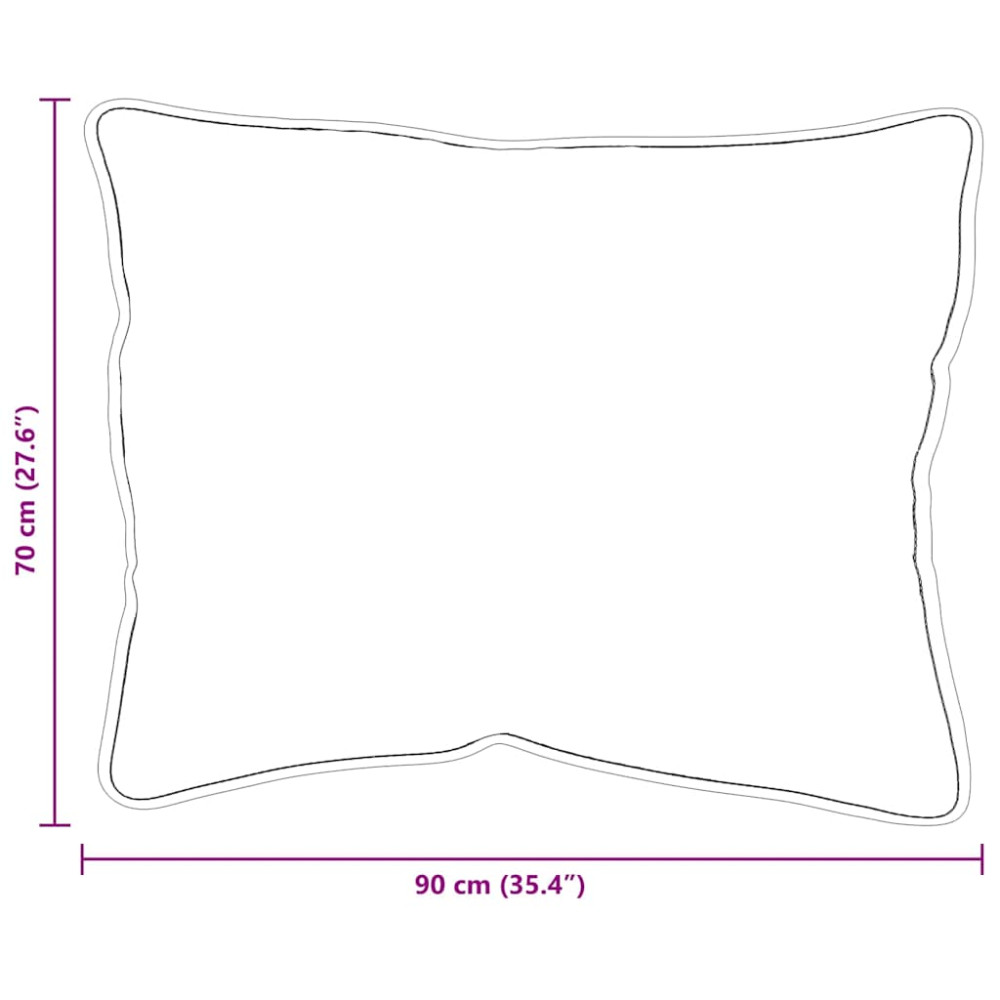 Produktbild för Täckeset med kudde 3 pcs Vit Mikrofiber och Dunfjäder