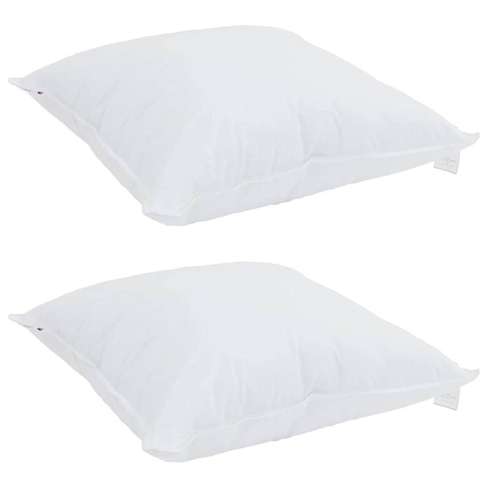 Produktbild för Duntäcke med Kuddar med kudde 3 pcs Vit Mikrofiber