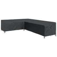 Produktbild för Möbelöverdrag Svart 355 x 275 x 80 cm 420D Oxford Tyg