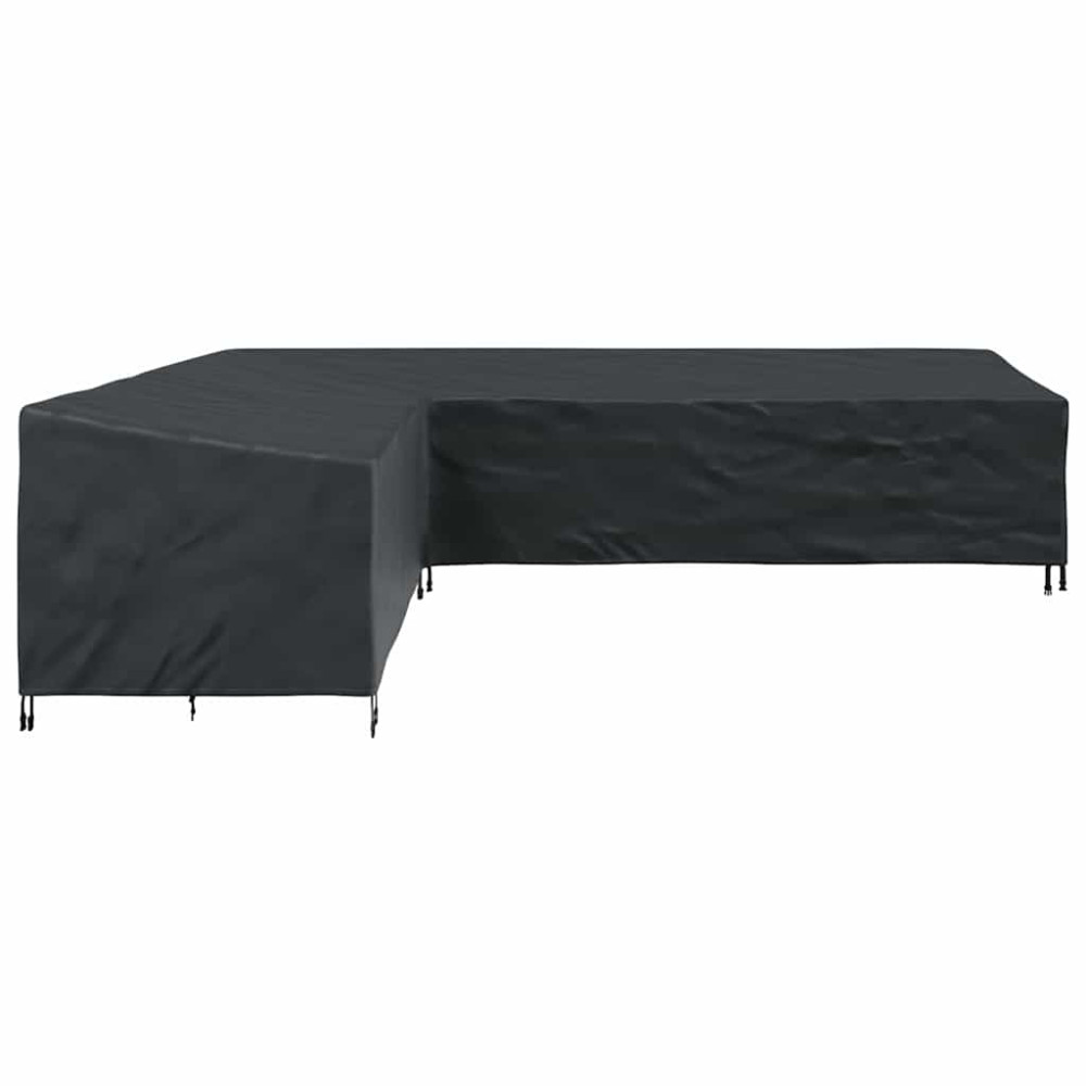Produktbild för Möbelöverdrag Svart 355 x 275 x 80 cm 420D Oxford Tyg