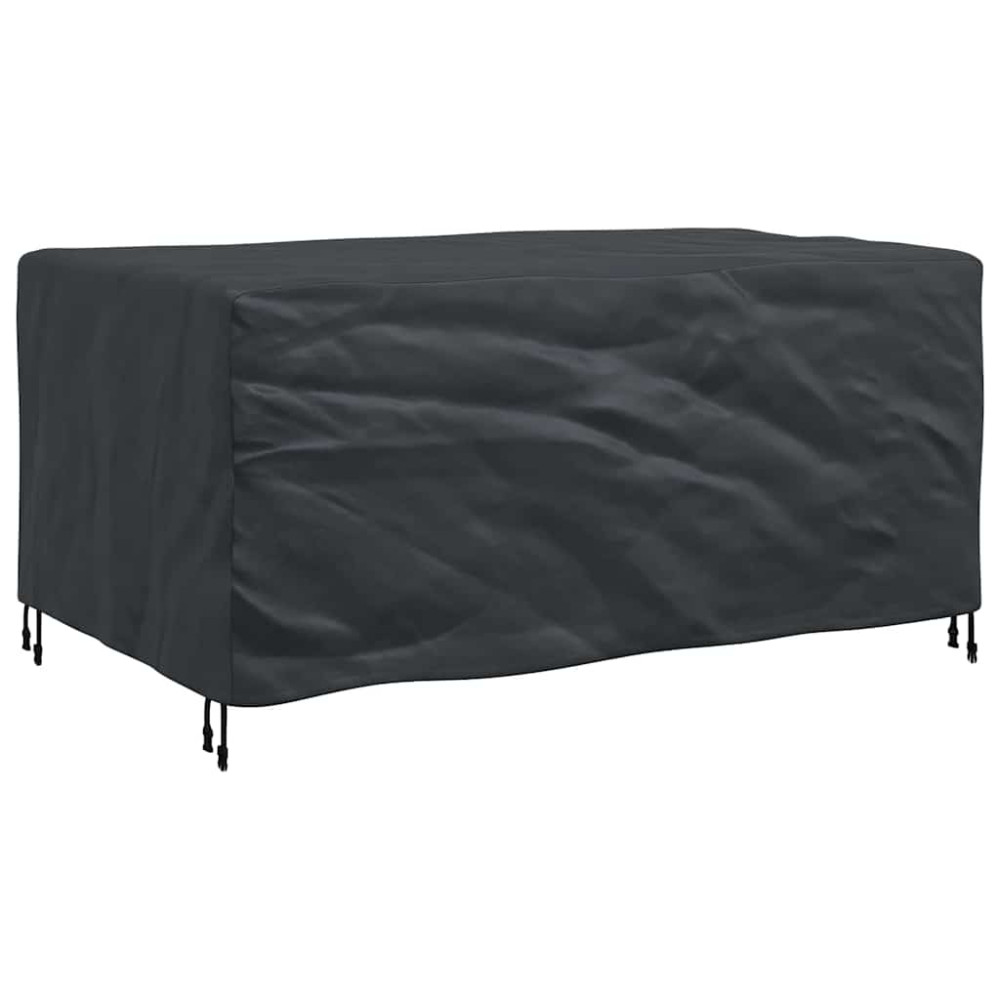 Produktbild för Möbelöverdrag Enfärgad Svart 170 x 100 x 70 cm 210D