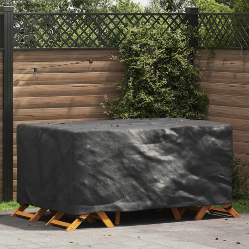 vidaXL Möbelöverdrag Enfärgad Svart 172 x 113 x 73 cm 420D