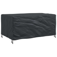 Produktbild för Möbelöverdrag Enfärgad Svart 172 x 113 x 73 cm 420D