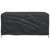 Produktbild för Möbelöverdrag Enfärgad Svart 172 x 113 x 73 cm 420D