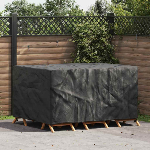 vidaXL Möbelöverdrag Enfärgad Svart 180 x 140 x 90 cm 210D
