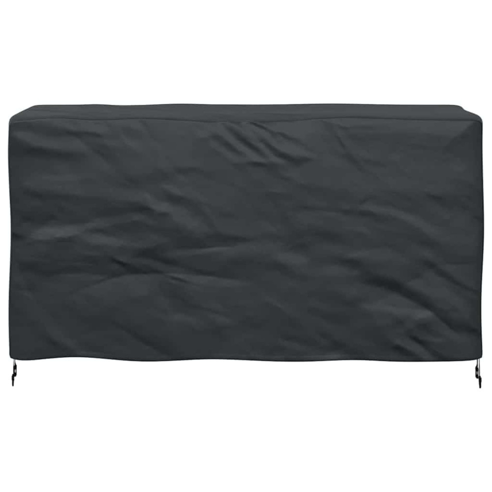 Produktbild för Möbelöverdrag Enfärgad Svart 180 x 70 x 90 cm 210D