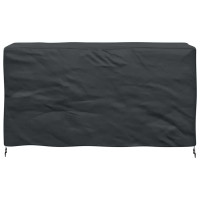 Produktbild för Möbelöverdrag Enfärgad Svart 180 x 70 x 90 cm 210D