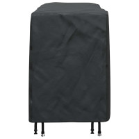 Produktbild för Möbelöverdrag Enfärgad Svart 180 x 70 x 90 cm 210D