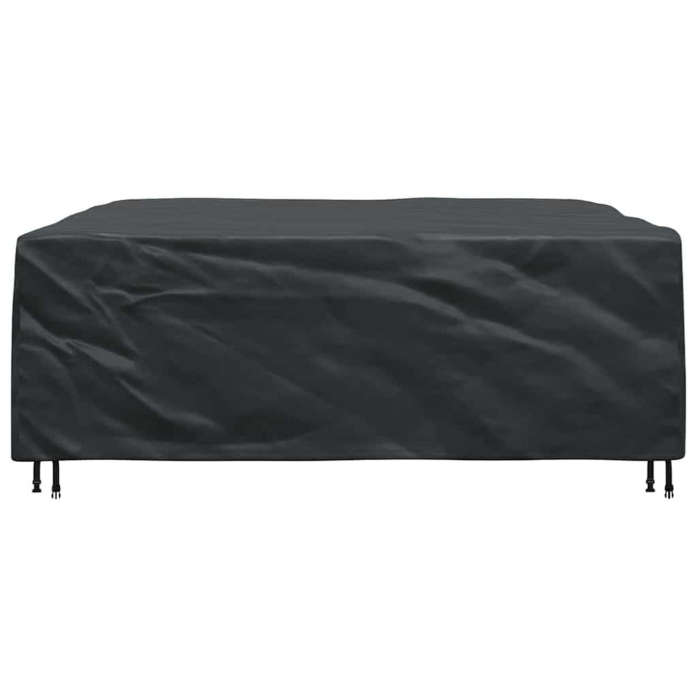 Produktbild för Möbelöverdrag Enfärgad Svart 210 x 200 x 70 cm 210D