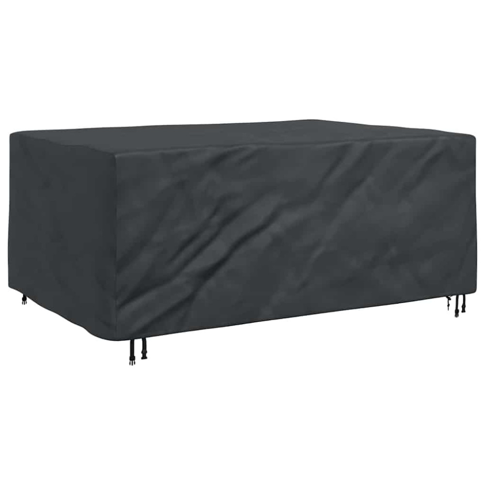 Produktbild för Möbelöverdrag Enfärgad Svart 210 x 130 x 70 cm 210D