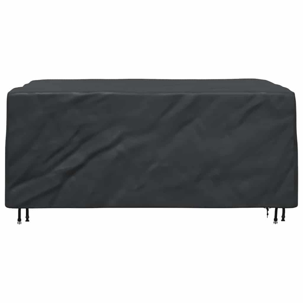 Produktbild för Möbelöverdrag Enfärgad Svart 210 x 130 x 70 cm 420D