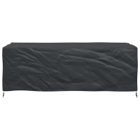 Produktbild för Möbelöverdrag Enfärgad Svart 229 x 113 x 73 cm 210D