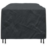Produktbild för Möbelöverdrag Enfärgad Svart 229 x 113 x 73 cm 210D