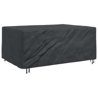 Produktbild för Möbelöverdrag Enfärgad Svart 230 x 165 x 80 cm 420D