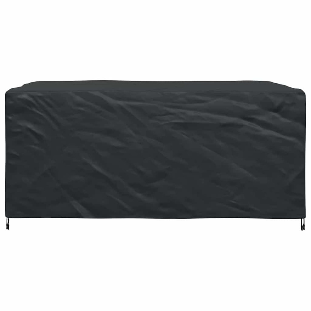 Produktbild för Möbelöverdrag Enfärgad Svart 240 x 180 x 100 cm 420D