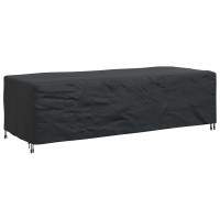 Produktbild för Möbelöverdrag Enfärgad Svart 270 x 110 x 70 cm 210D