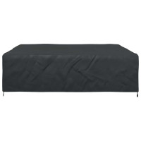 Produktbild för Möbelöverdrag Enfärgad Svart 275 x 275 x 70 cm 600D