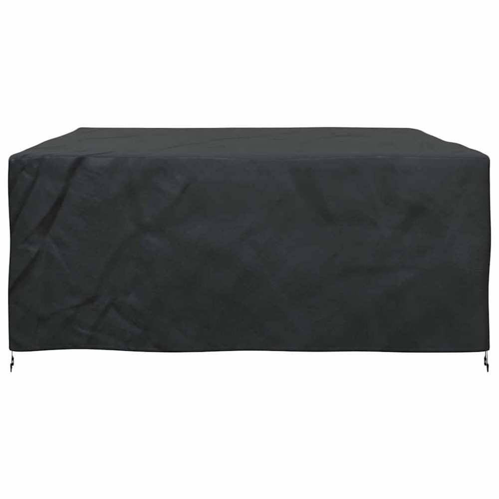 Produktbild för Möbelöverdrag Enfärgad Svart 300 x 250 x 100 cm 420D