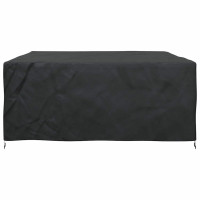 Produktbild för Möbelöverdrag Enfärgad Svart 300 x 250 x 100 cm 420D