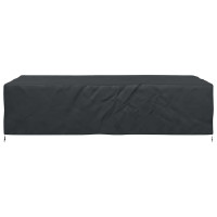 Produktbild för Möbelöverdrag Enfärgad Svart 305 x 190 x 85 cm 420D