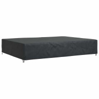 Produktbild för Möbelöverdrag Enfärgad Svart 350 x 260 x 90 cm 420D