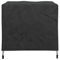 Produktbild för Möbelöverdrag Svart 64 x 64 x 65 cm 210D Oxford Tyg