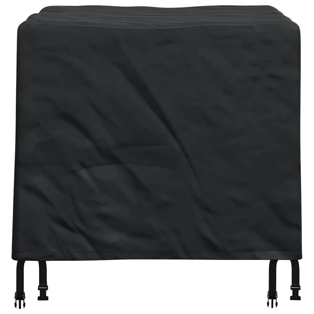 Produktbild för Möbelöverdrag Svart 74 x 74 x 60 cm 210D Oxford Tyg