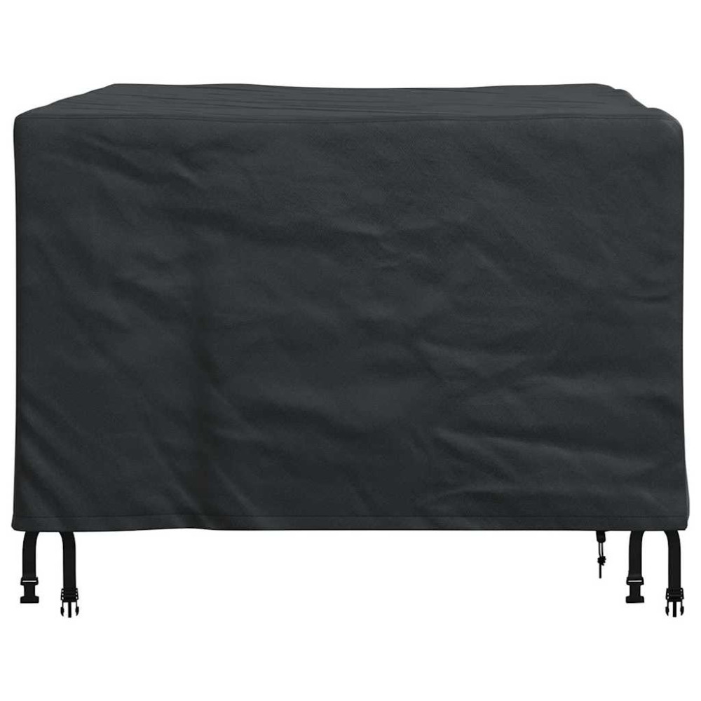 Produktbild för Möbelöverdrag Svart 99 x 99 x 60 cm 210D Oxford Tyg