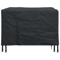 Produktbild för Möbelöverdrag Svart 99 x 99 x 60 cm 210D Oxford Tyg