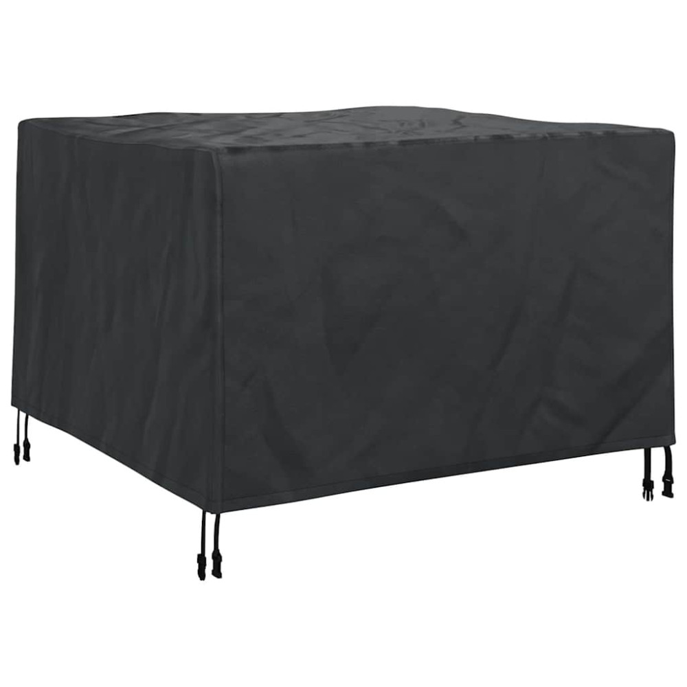 Produktbild för Möbelöverdrag Svart 99 x 99 x 60 cm 210D Oxford Tyg