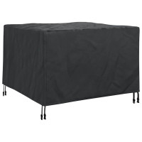 Produktbild för Möbelöverdrag Svart 99 x 99 x 60 cm 210D Oxford Tyg