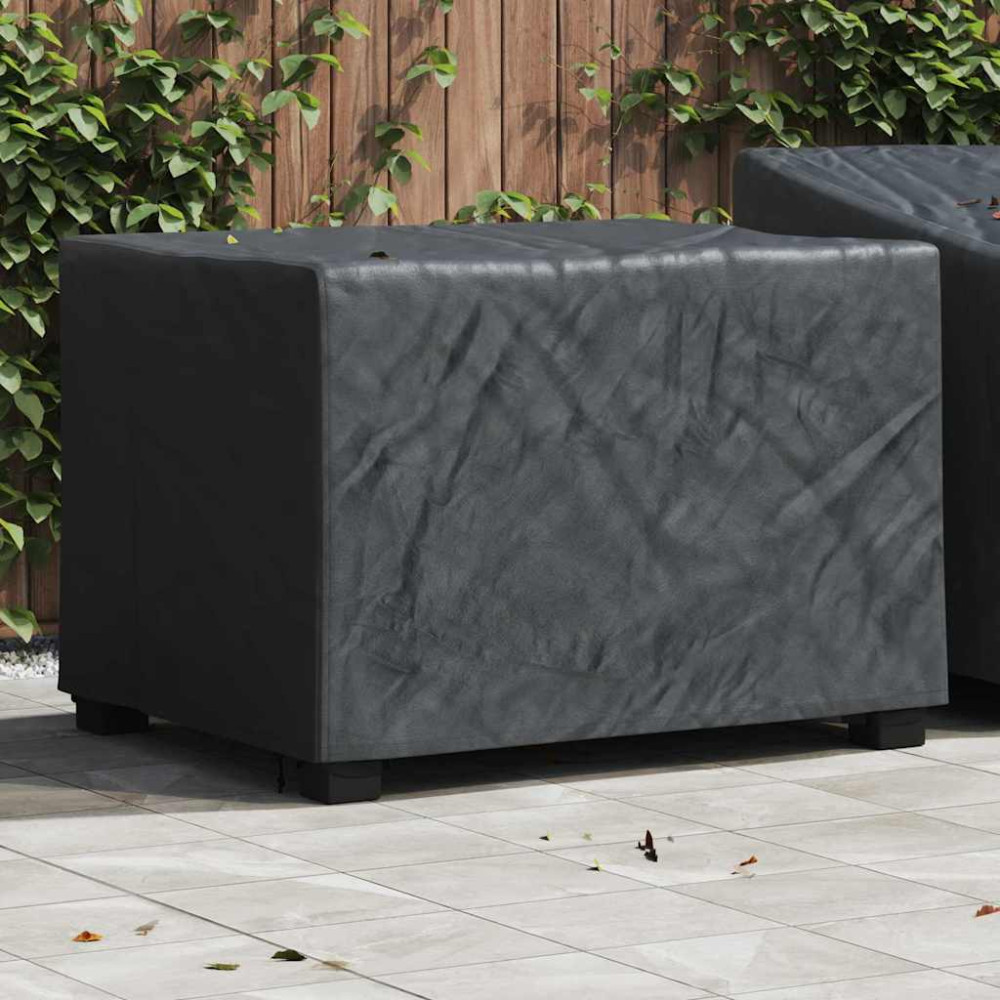 Produktbild för Möbelöverdrag Svart 110 x 84 x 70 cm 210D Oxford Tyg