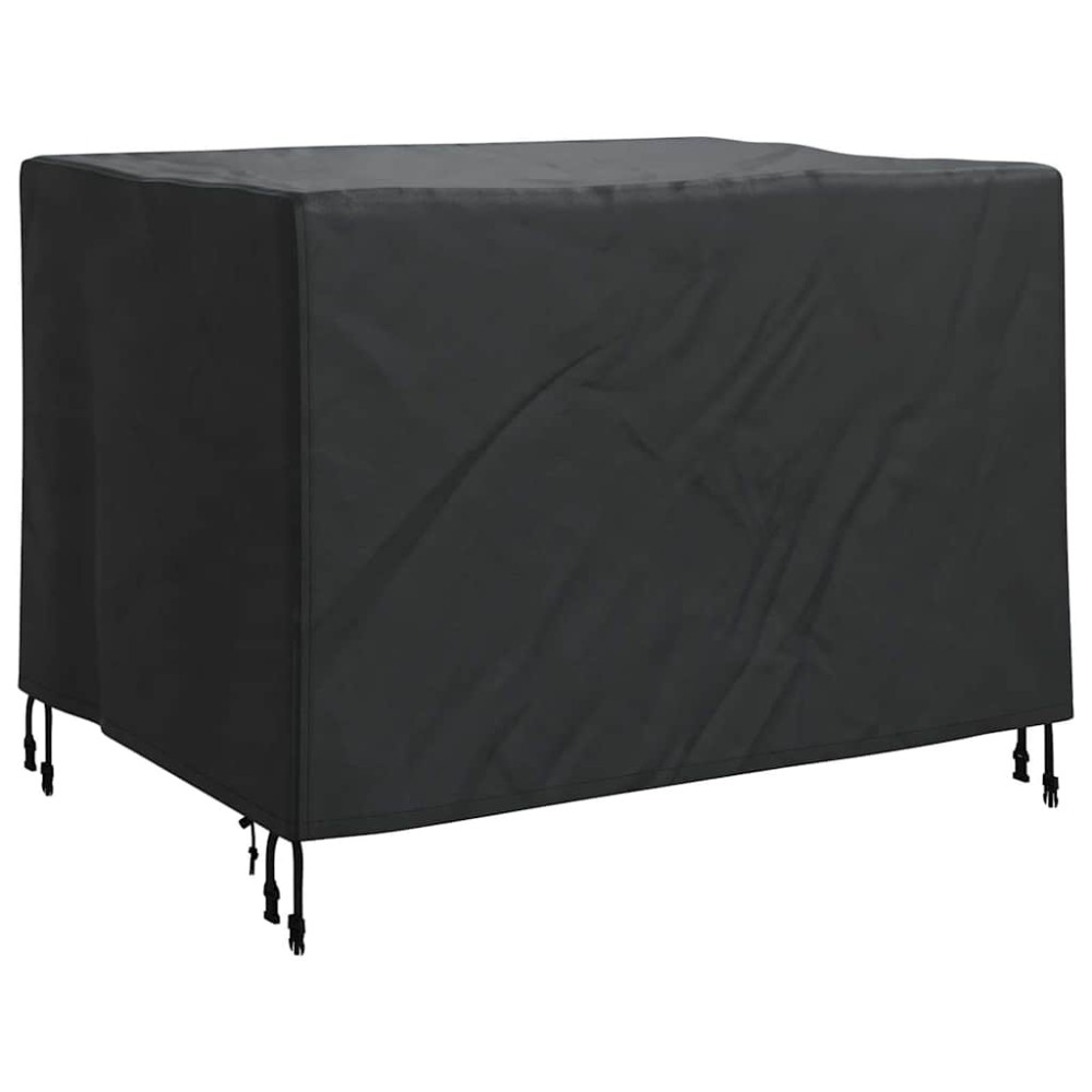 Produktbild för Möbelöverdrag Svart 110 x 84 x 70 cm 210D Oxford Tyg