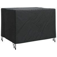 Produktbild för Möbelöverdrag Svart 110 x 84 x 70 cm 210D Oxford Tyg