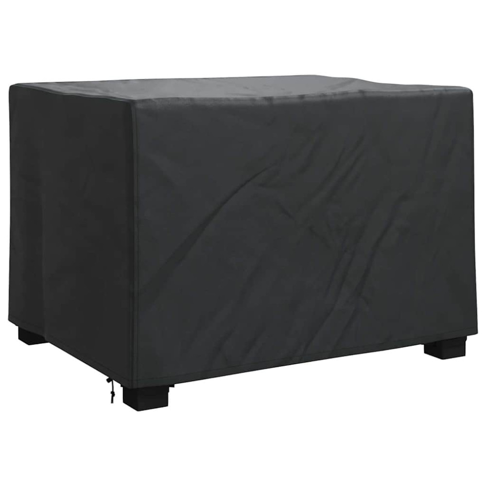 Produktbild för Möbelöverdrag Svart 110 x 84 x 70 cm 210D Oxford Tyg