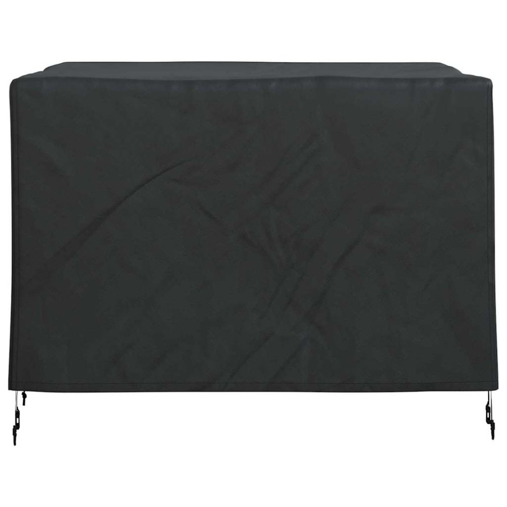Produktbild för Möbelöverdrag Svart 110 x 84 x 70 cm 210D Oxford Tyg