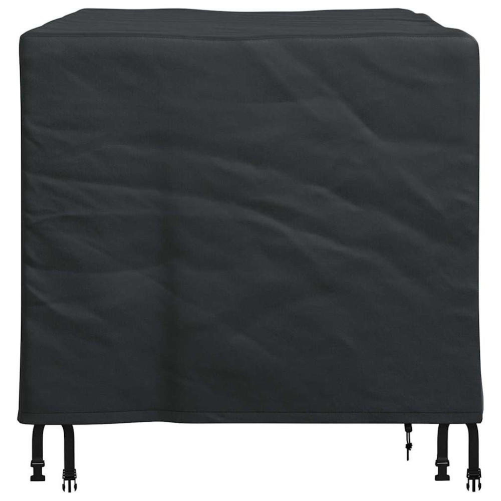 Produktbild för Möbelöverdrag Svart 110 x 84 x 70 cm 210D Oxford Tyg